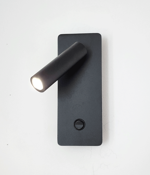 스누즈 사각 LED벽등 벽전등 (3W블랙/화이트)