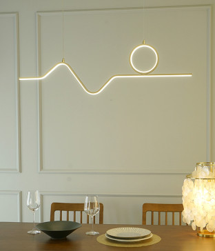 루그너 모던식탁등, 펜던트조명, LED식탁등 (40W)